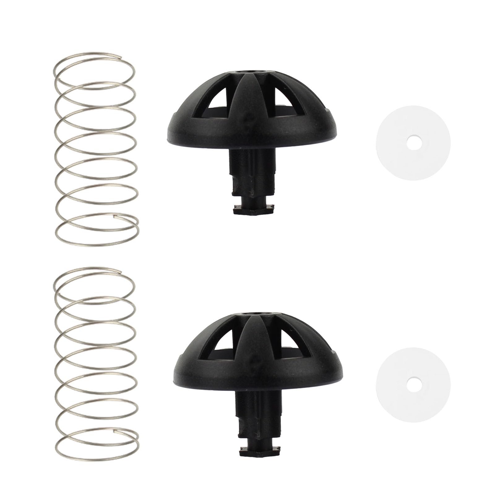 2-Pack Replacement Coffee Brew Basket Spring Loaded Stopper Kits, Fits Mr. Coffee, Black And Decker, Hamilton Coffee Maker Parts, Replaces Part Numbers 112435-000-000 185774-000-000