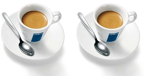 2 X Espresso Porcelain Cups and Saucers 2Oz Capacity Cc 75 Height Mm 58