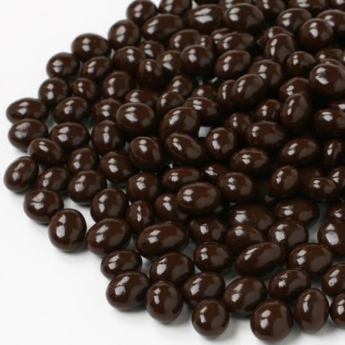 DARK CHOCOLATE COVERED PREMIUM QUALITY ESPRESSO COFFEE BEANS -1/2 lb-Nuts n More