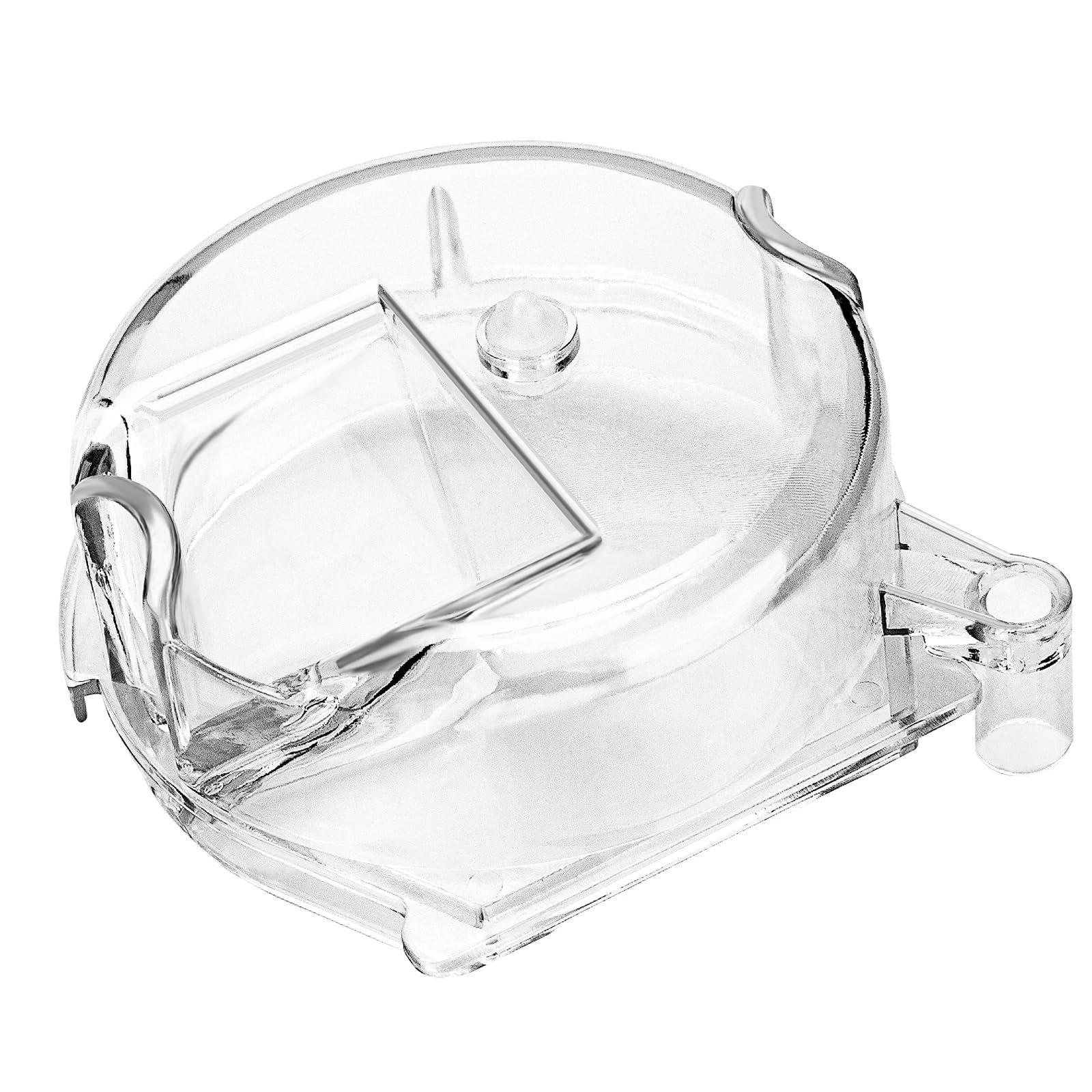 DGB-500GLID Grinder Assembly Lid Replacement for Cuisinart Coffee Grinder Replacement Parts Fits for 12 Cup Cuisinart Coffee Maker Models DGB-550, DGB-600, DGB-625, DGB-650, DGB-500 Clear