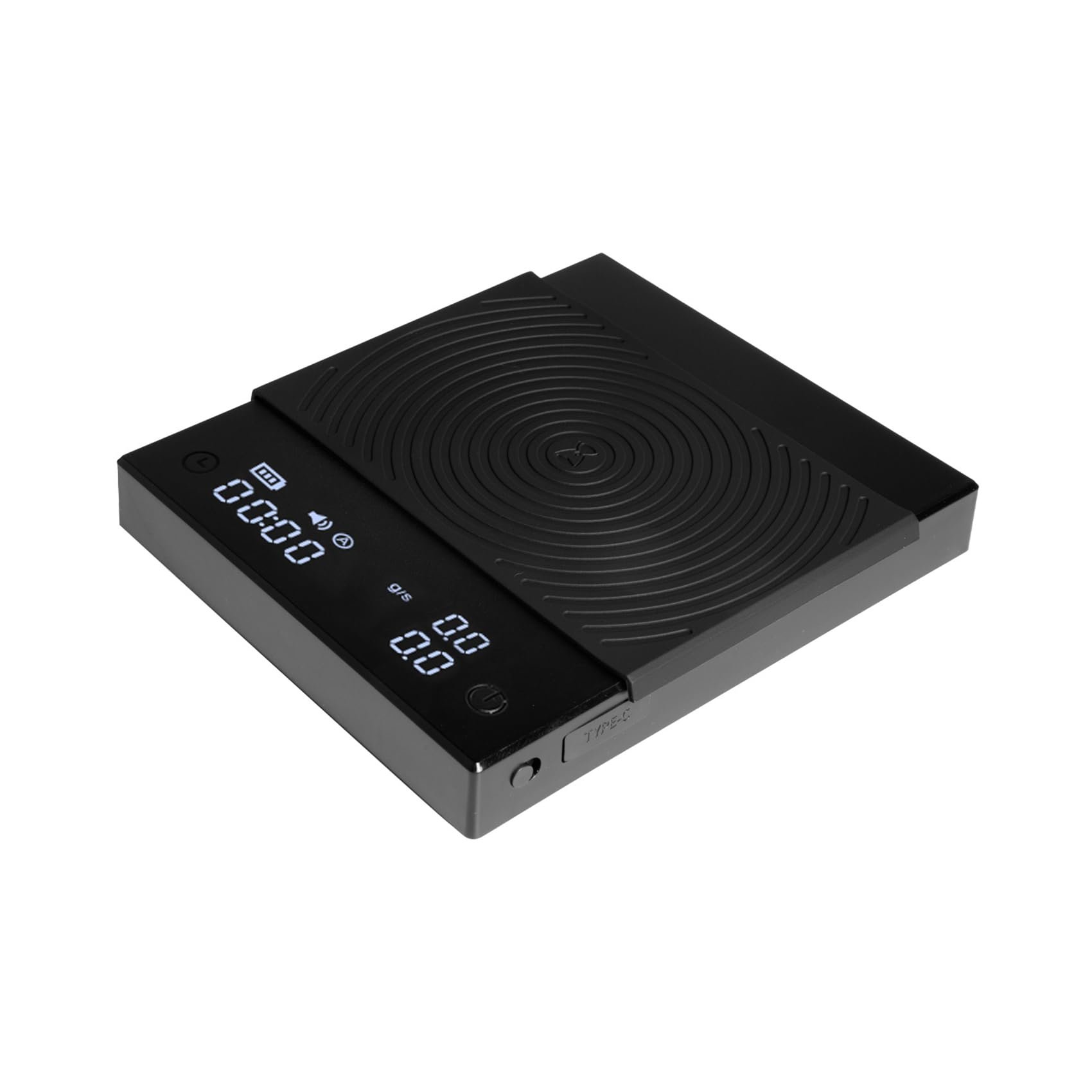 TIMEMORE Coffee Scale Basic 2.0 Electronic Espresso Scale with Water Flow Rate and Timer Function, Free Switching of Ounce/kg Units, Digital Scale for Kitchen/Baking/Cooking, Black